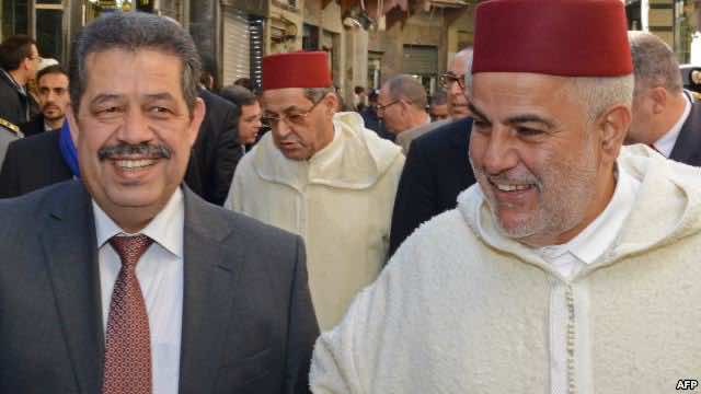 شباط يزور ابن كيران في بيته بالرباط