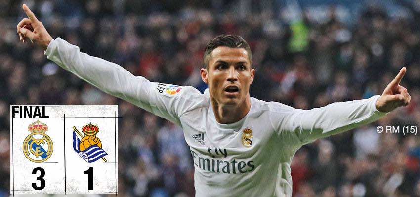 ريال مدريد يقتنص فوزا مهما أمام سوسيداد
