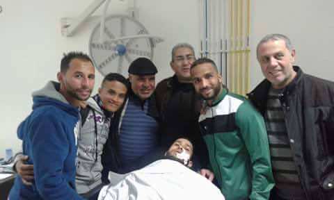جبران لاعب وجدة لـ"اليوم24": نجوت من الموت وأطمئن الجميع فحالتي تتحسن