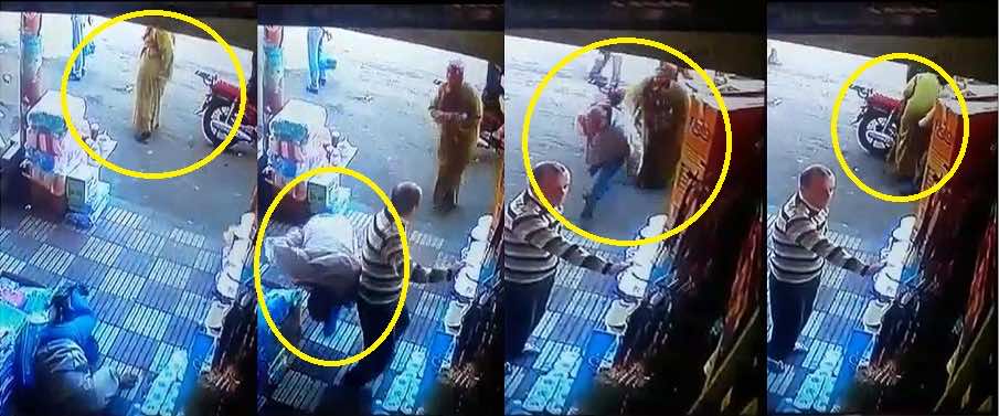 سيدة توجه "ضربة قاضية" لشخص تحرش بها وسط مدينة انزكان- فيديو