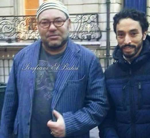 صورة جديدة لمحمد السادس متحررا من البروتوكول في شوارع باريس