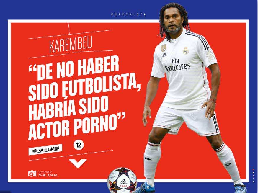 كاريمبو.. لاعب ريال مدريد الذي كان يحلم أن يكون ممثل أفلام إباحية