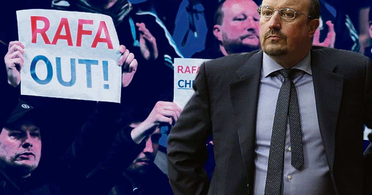 جماهير ريال مدريد تنتفض ضد المدرب بينيتيز