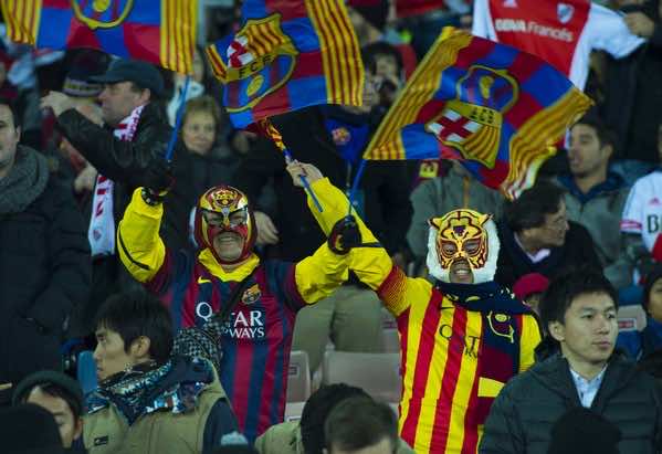 برشلونة متقدم بهدف ميسي وهذه أقوى صور نهائي الموندياليتو