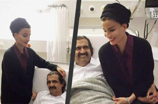 أمير قطر السابق عاد الى بلاده و"يتعافى بنجاح"