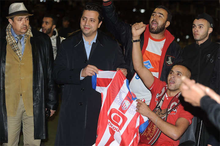 المغرب التطواني يكرم المشجع الودادي كمال