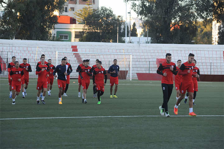 المغرب التطواني يستأنف تحضيراته في غياب 5 لاعبين