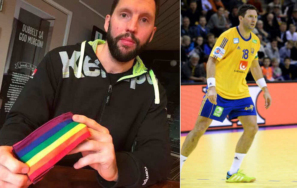 الاتحاد الأوربي يمنع عميد منتخب السويد من حمل شارة بألوان "المثليين"