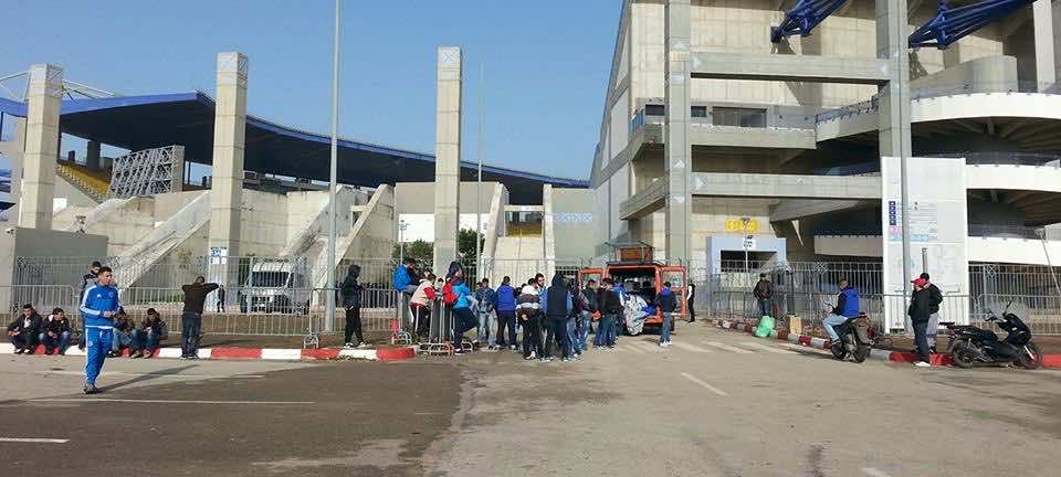 الجماهير الطنجاوية ممنوعة من رفع"تيفو" في كلاسيكو الشمال