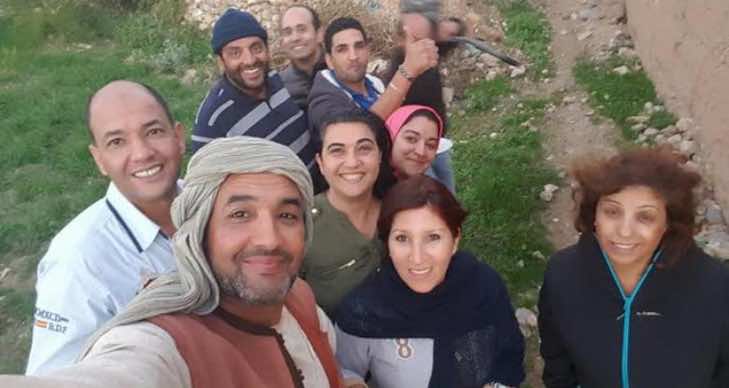 رشيد الوالي يستعين بزوجته في فيلمه السينمائي الجديد