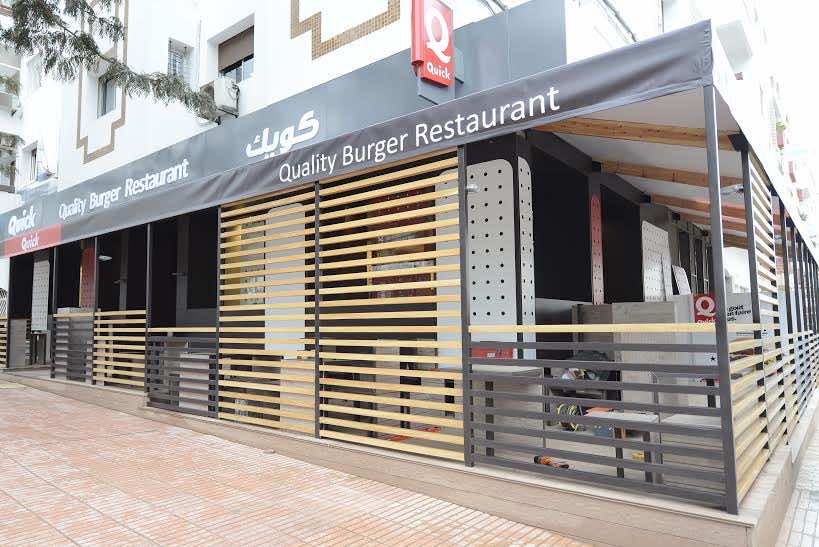 سلسلة مطاعم "كويك" تفتتح أولى محلاتها في الرباط