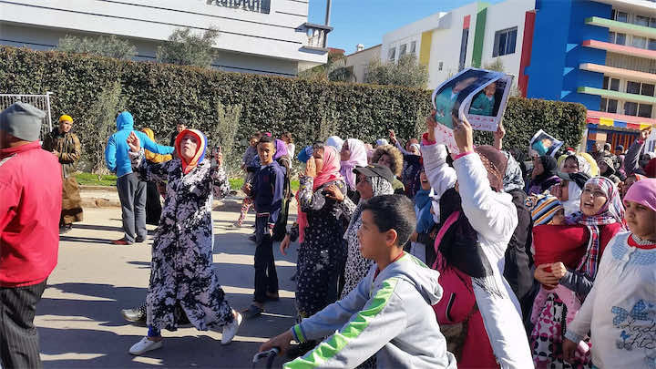 مسيرات من أجل "عمران" وأوامر ملكية بنقله ل"الشيخ خليفة" -صور