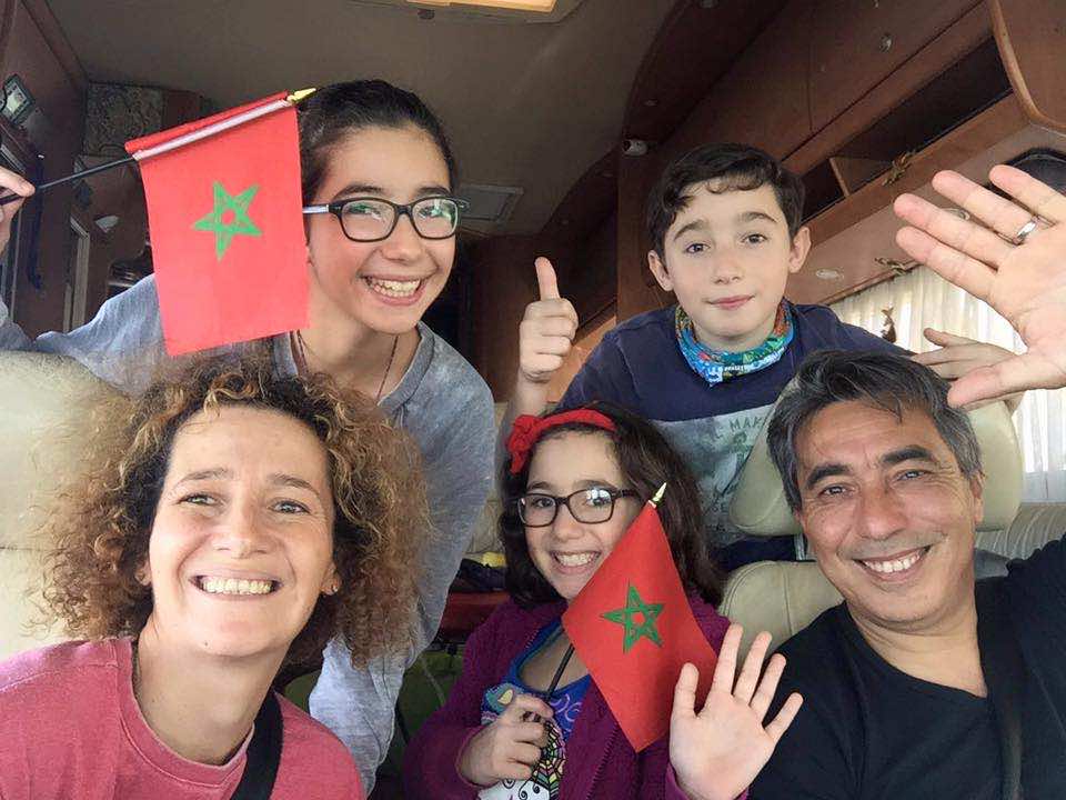قافلة "كوكب خميسة" تعود إلى المغرب في انتظار بقية الرحلة-صور