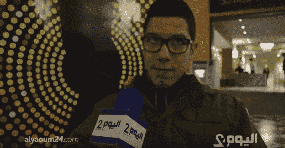 أمين..شاب لم تمنعه "الإعاقة" من ملاحقة نجومه ضمنهم بطمة!- فيديو