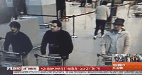 الصورة الأولى للمشتبه في ضلوعهم في تفجيرات بروكسيل