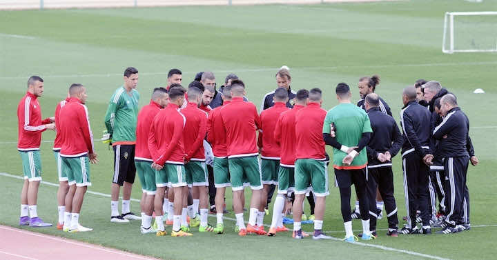 المنتخب الوطني يستهل تحضيراته اليوم لمباراة الثلاثاء المقبل
