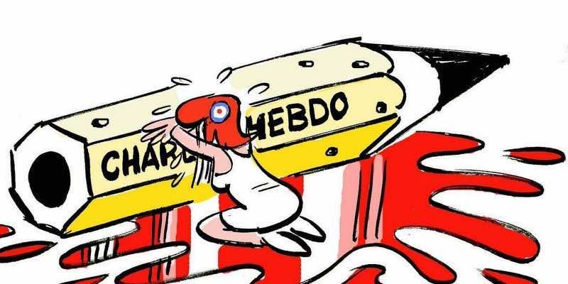 حكم بالسجن سنتين على صحفيين أعادا نشر غلاف شارلي إبدو