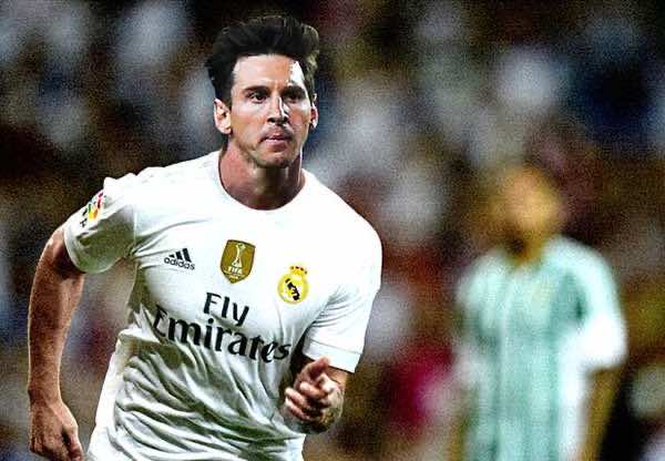 ميسي ينتقل إلى ريال مدريد مقابل 250 مليون أورو