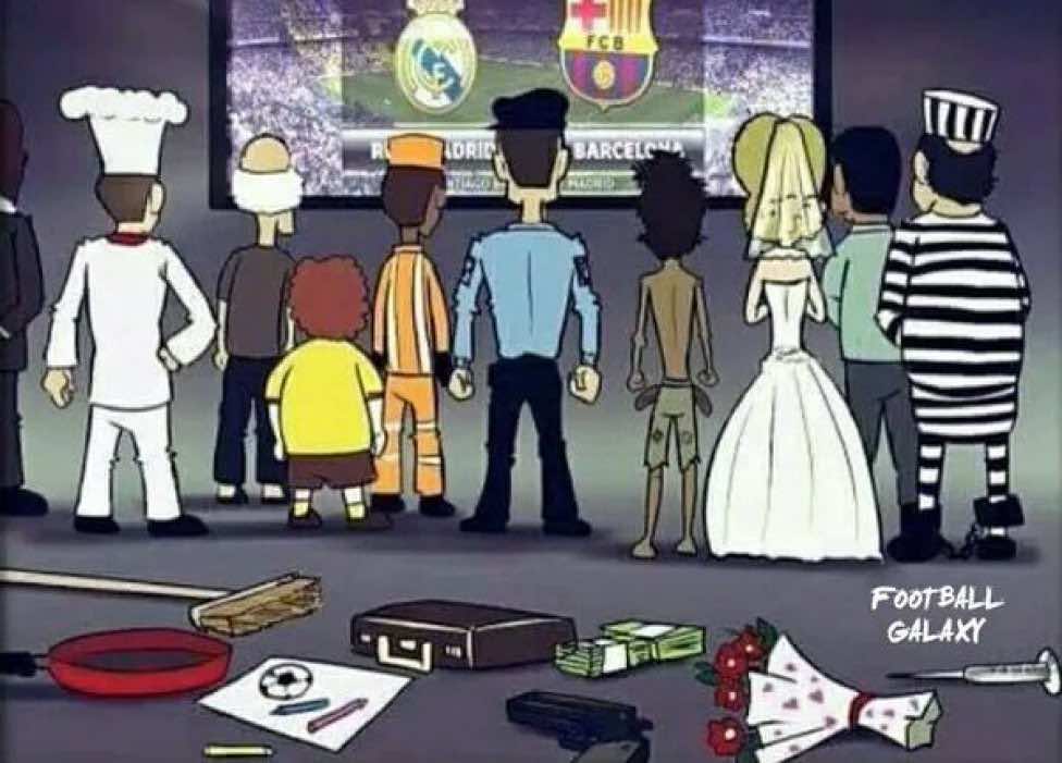 الكلاسيكو "يجمع" الشرطة باللصوص والفقراء بالأغنياء