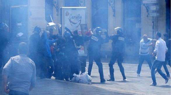 شوارع فرنسا تتحول لساحة حرب بين الأكراد والأتراك