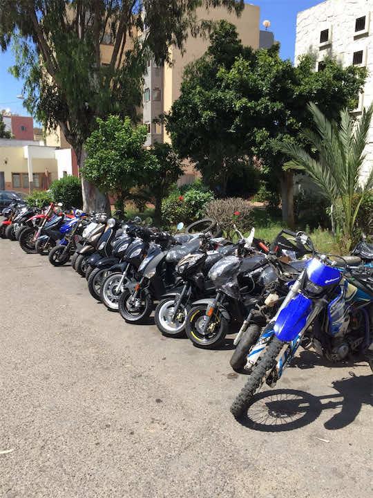 أمن البيضاء يعتقل ميكانيكيين ضمن شبكة لسرقة الدراجات النارية