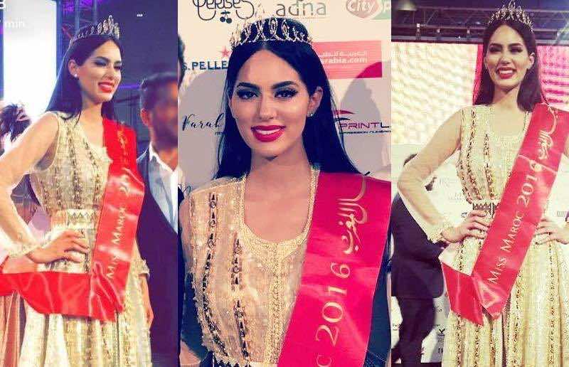 لقاء يجمع ملكة جمال المغرب ونجوى كرم - صورة