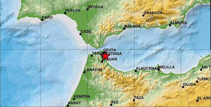 هزة أرضية جديدة بالريف