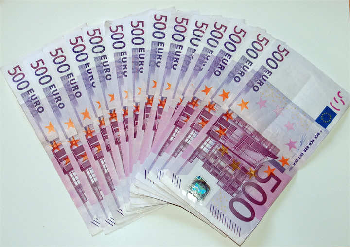 ورقة 500 أورو تختفي قريبا..وهذا هو السبب