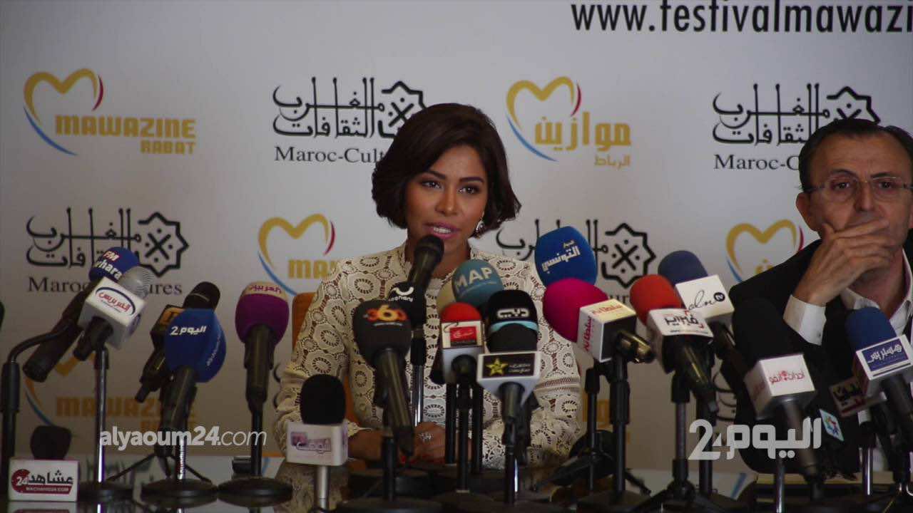 شيرين: متشوقة لحفل المغرب أكثر من جمهوري هناك!-صورة