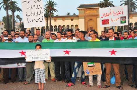 بيضاويون يحتجون اليوم ضد مجزرة حلب