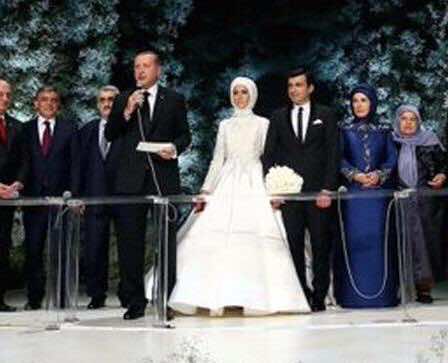 وصية أردوغان لابنته في يوم زفافها-فيديو