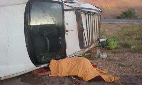 بالصور.. حادثة سير مروعة تخلف خمس ضحايا