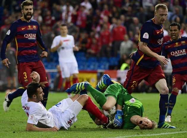 برشلونة "يضيف" كأس الملك إلى لقب الدوري