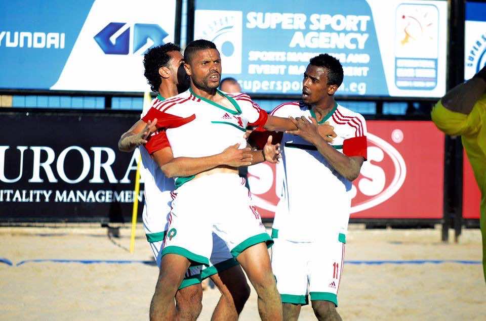 منتخب الكرة الشاطئية يتأهل إلى نهائي بطولة العرب بمصر
