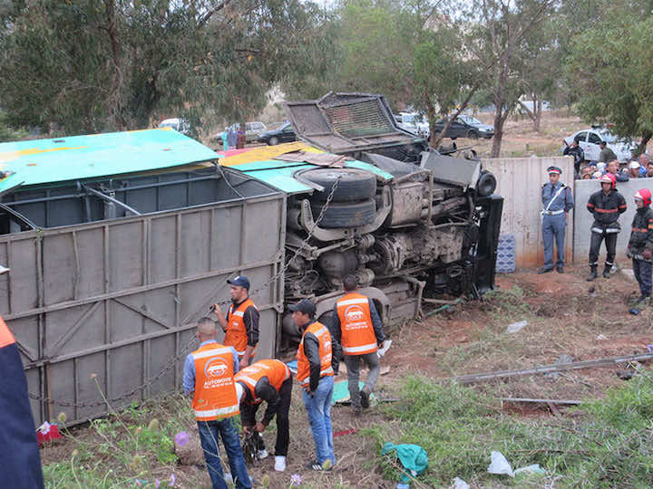ارتفاع عدد قتلى حادثة المحمدية..هذه آخر الأرقام- صور