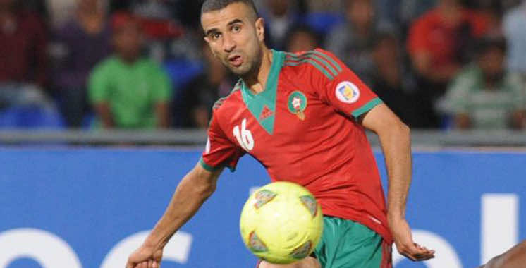 المغربي عوبادي ضمن قائمة أفضل لاعبي الوسط رفقة بوسكيتش وفيدال