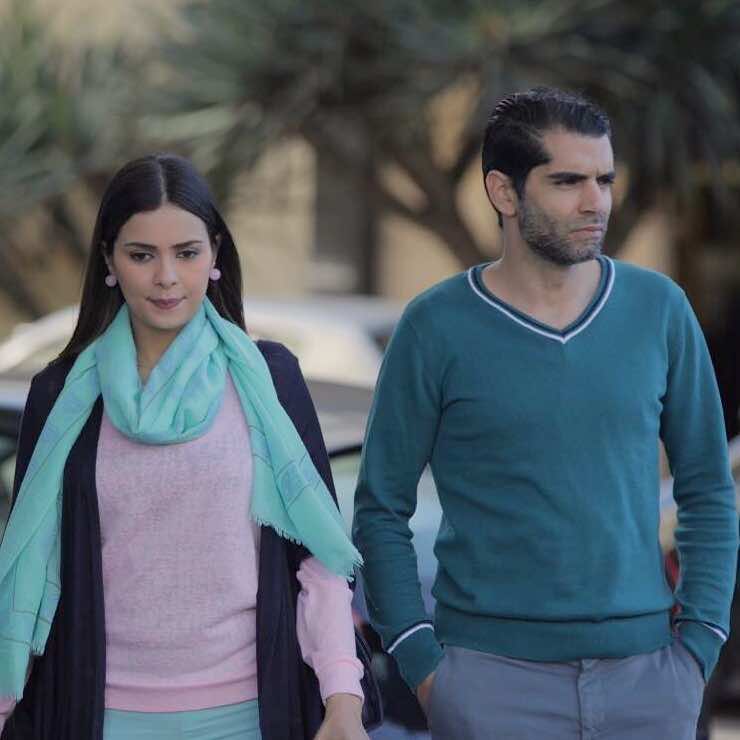 بطل مسلسل "وعدي" يُرزق بمولوده الأول من زوجته الصحافية