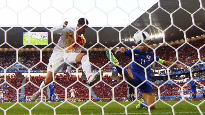 موراتا يلتحق ببيل في  صدارة ترتيب هدافي يورو  2016