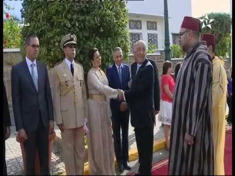 الرئيس البرتغالي "يختبر" قوة جنرالات المغرب بطريقة سلام مثيرة- فيديو