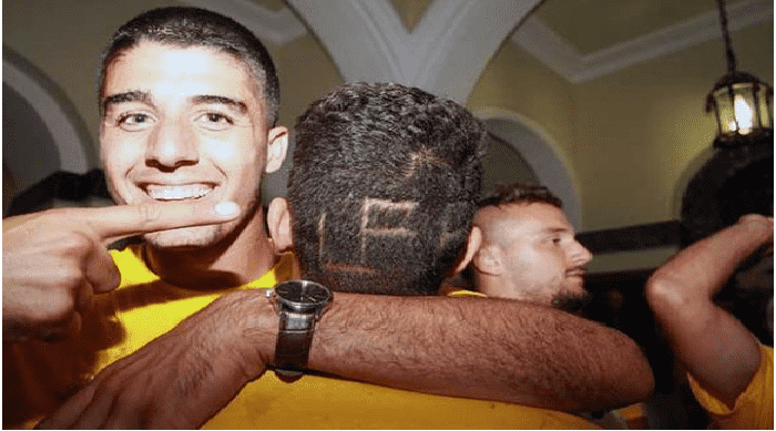تسريحة غريبة للاعب مغربي في الدوري الإسباني بعد تحقيق الصعود