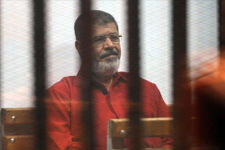 المؤبد لمحمد مرسي في قضية "التخابر مع قطر"