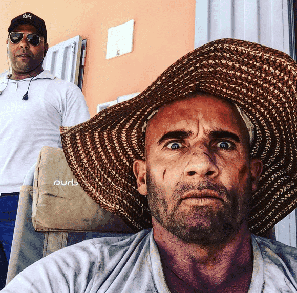 بطل "Prison Break" يُشيد بحارسه الشخصي المغربي
