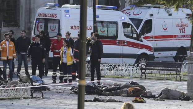انفجار يهز إسطنبول ويوقع 11 قتيل و36 مُصابا
