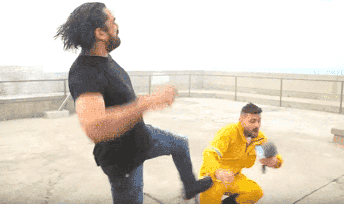 ركلات وشتائم لـ"رامز جلال" -فيديو
