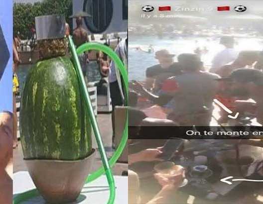 فضيحة "شيشة" المنتخب "تصل" إلى الصحافة الاسبانية