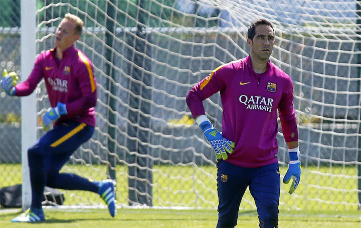 برشلونة "يطالب" بـ 20 مليون أورو لتسريح حارسه برافو