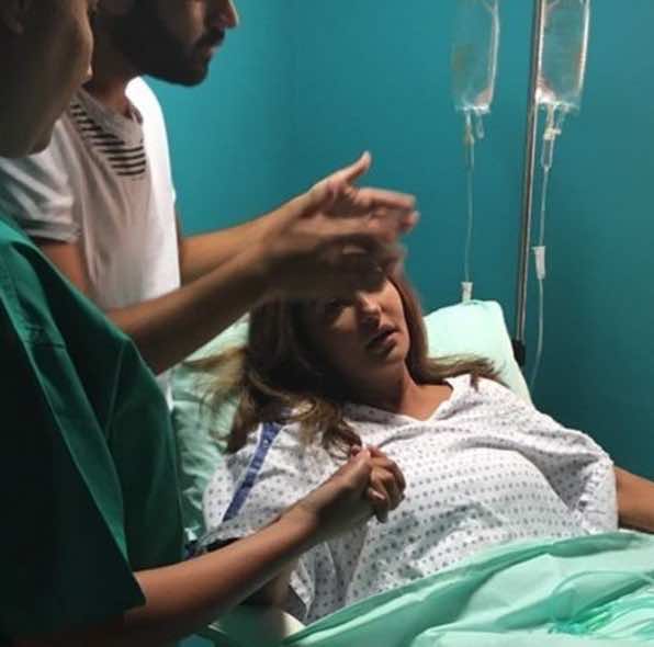 شذى حسون تصاب بوعكة صحية تنقلها إلى المستشفى