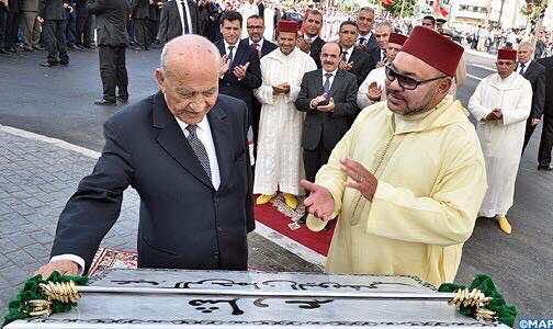 الصورة التي صفق لها كل المغاربة اليوم...الملك والزعيم!
