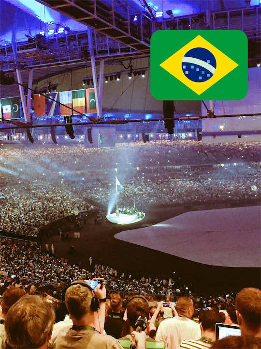 البرازيل تبدع في حفل افتتاح أولمبياد ريو 2016