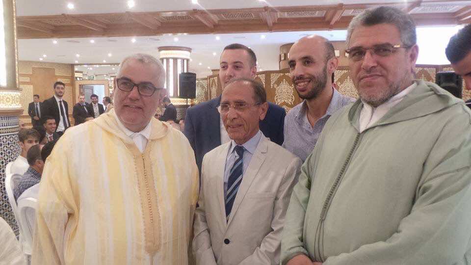 بنكيران في حفل زفاف ابنه الوزير بوليف- صور